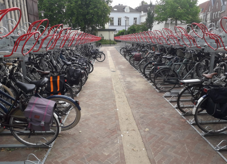 Efficiënt fietsparkeren op de m²