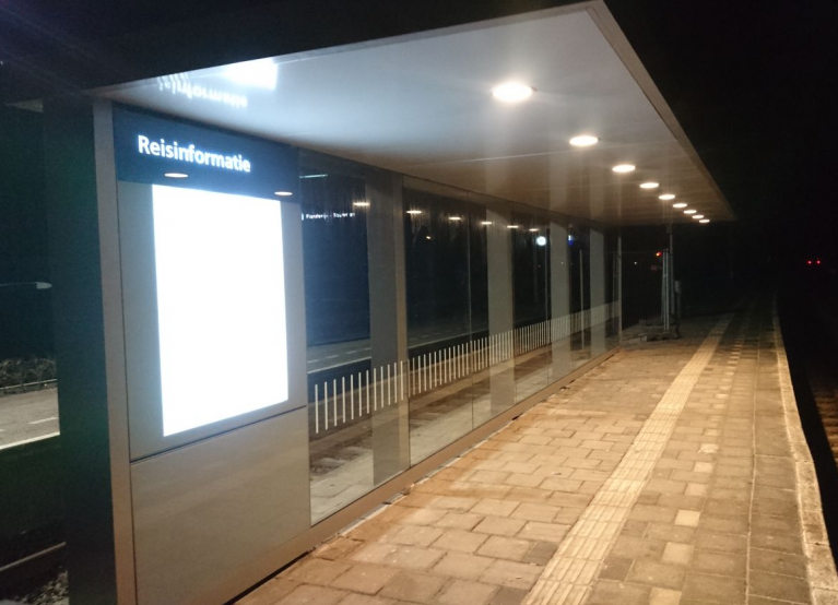 Koude nachten op station Appingedam