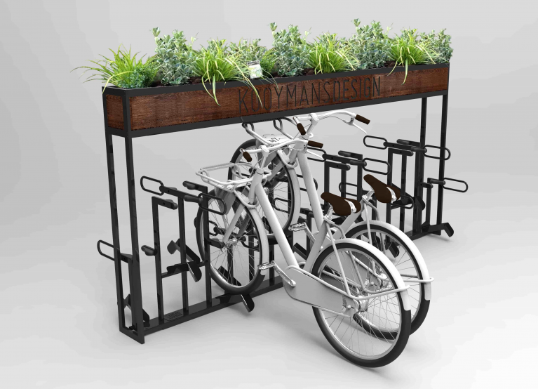 Bike-Stuff met plantenbak