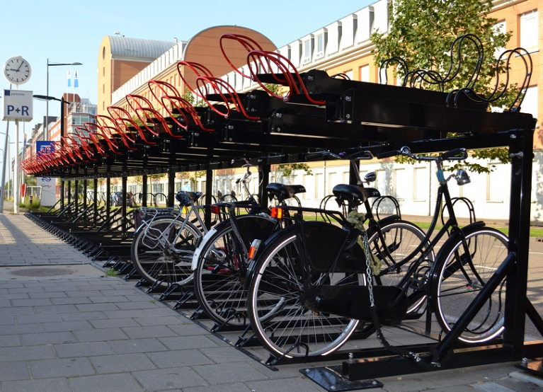 DubbeloPP fietsenstalling station Den Bosch